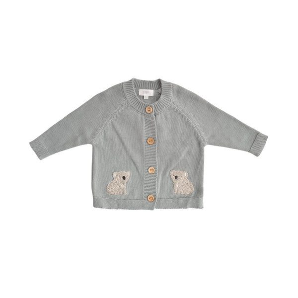 kaisercraft Baby Knitted Cardigan KOALA Size 0-6M