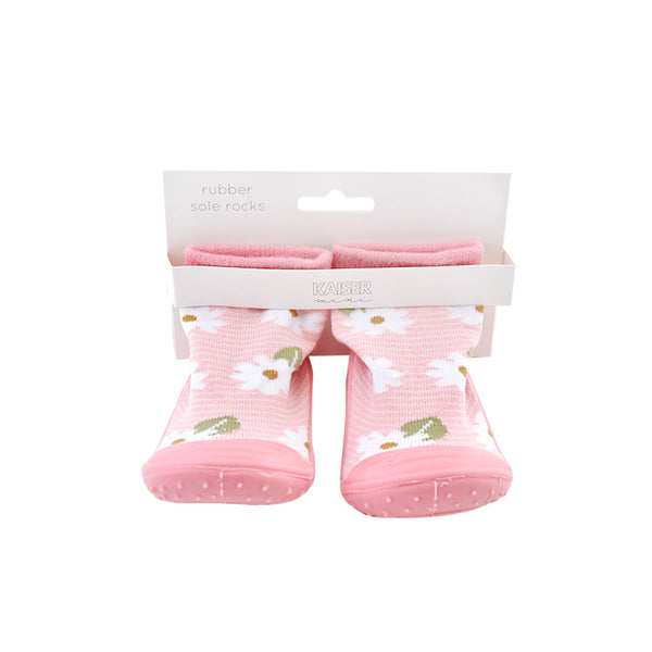 kaisercraft Baby Rubber Socks - Daisy 18-24Mths