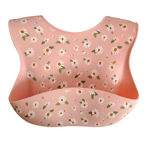 kaisercraft Baby Silicone Printed Bib - Daisy