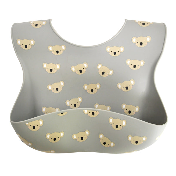 kaisercraft Baby Silicone Printed Bib - Koala