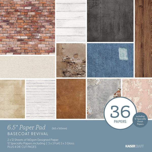 kaisercraft Base Coat Revival 6.5 Paper Pad