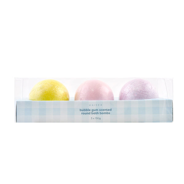 kaisercraft Bath Bomb Tube 3pk - BUBBLEGUM