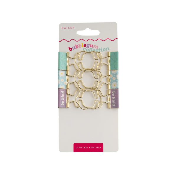 kaisercraft Binder Clips - Be Kind