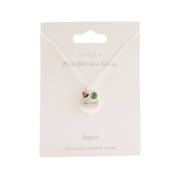 kaisercraft Birth Month Necklace - AUGUST