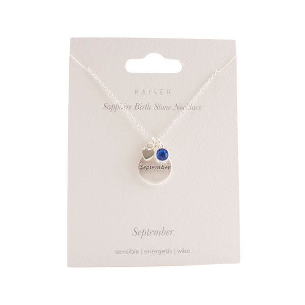 kaisercraft Birth Month Necklace - SEPTEMBER