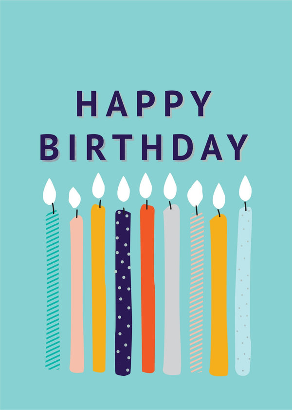 kaisercraft Birthday Card - Birthday Candles