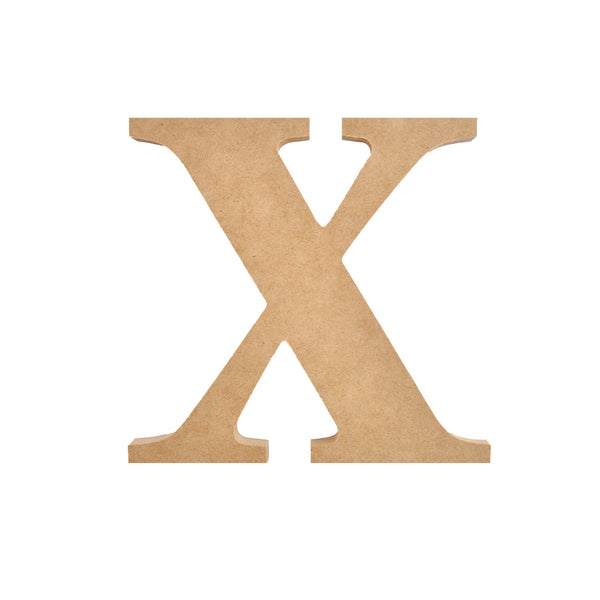 kaisercraft BTP - 9cm Large Letter X