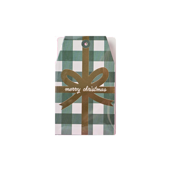 kaisercraft Christmas Gift Tags - Gingham Gift