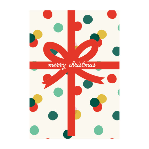 kaisercraft Christmas Greeting Card - Confetti Gift