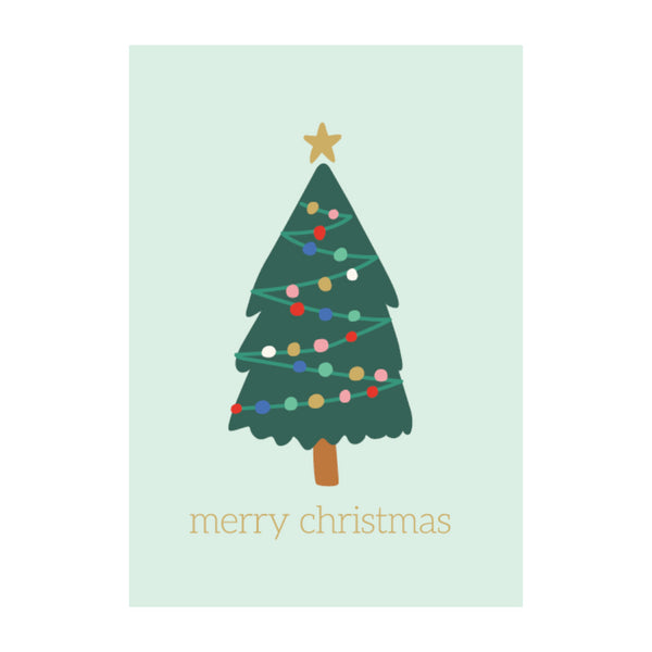 kaisercraft Christmas Greeting Card - Merry Tree