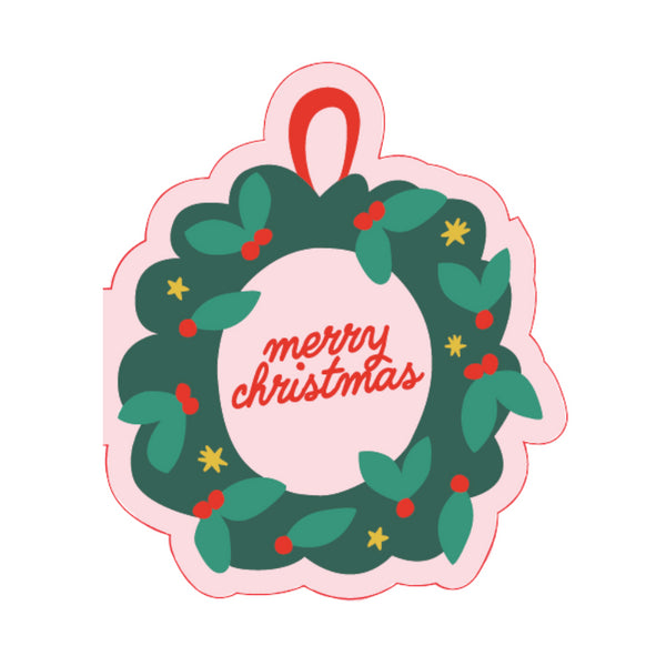 kaisercraft Christmas Greeting Card - Wreath