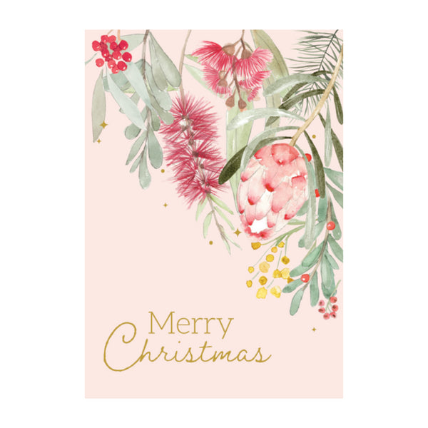 kaisercraft Christmas Greetng Card - Corner Cluster