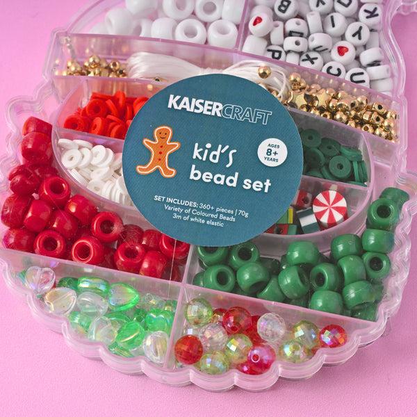 Kaisercraft Christmas Kid's Bead Set - Santa