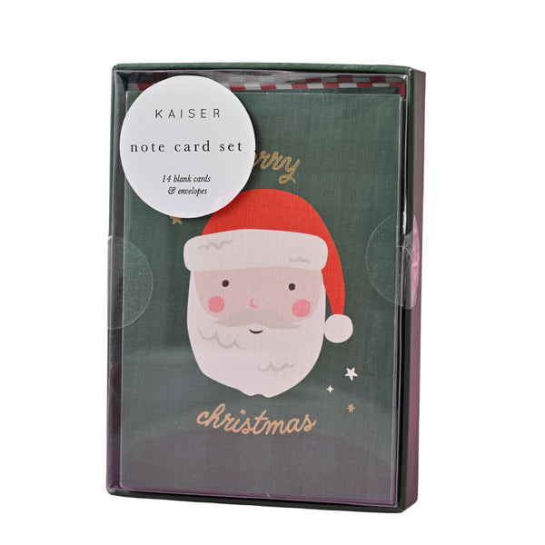 kaisercraft Christmas Notecard Set - Santa