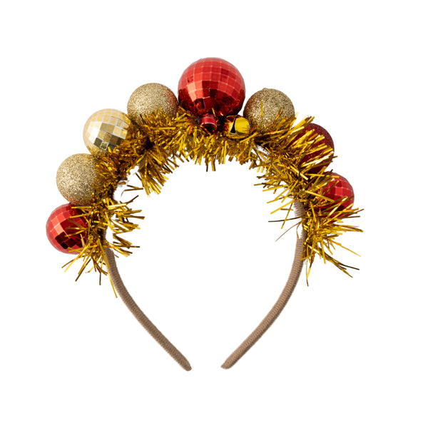 kaisercraft Christmas Novelty Headband - Gold Bauble