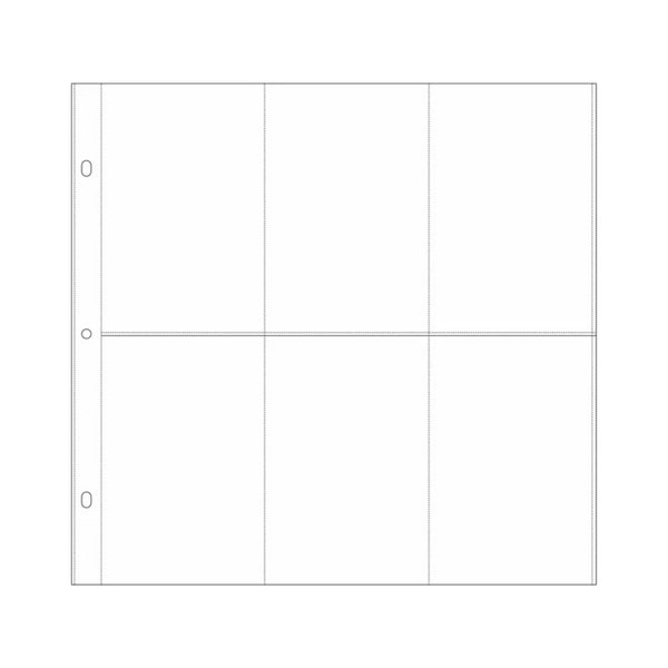 kaisercraft D-Ring Album Pockets 4x6 portrait