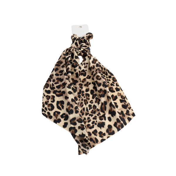 kaisercraft Draping Bow Hair Scrunchie - Leopard