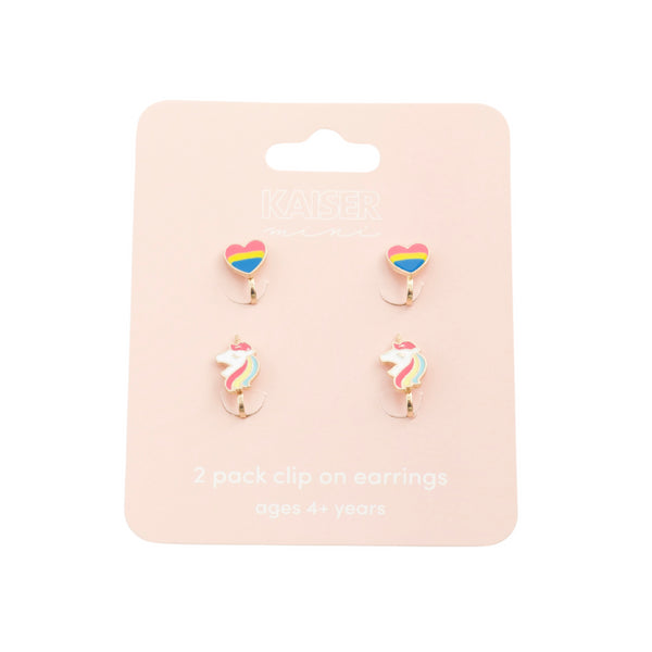 kaisercraft Earring Set - Heart Unicorn