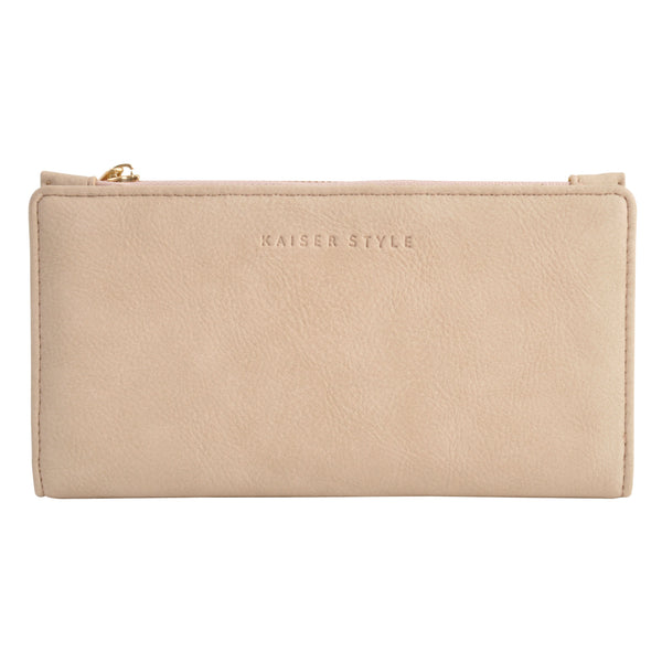 kaisercraft Faux Leather Purse - Beige