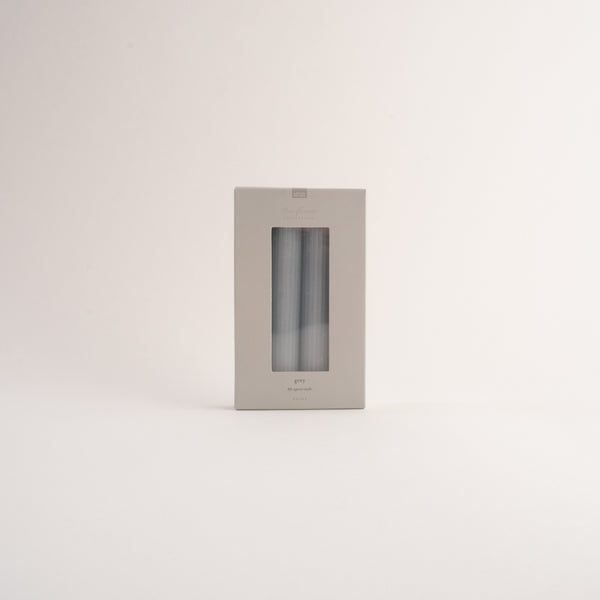 kaisercraft Fleur Tapered Candles 4pk - GREY