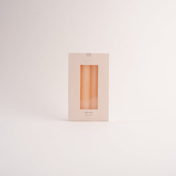 kaisercraft Fleur Tapered Candles 4pk - LIGHT PINK