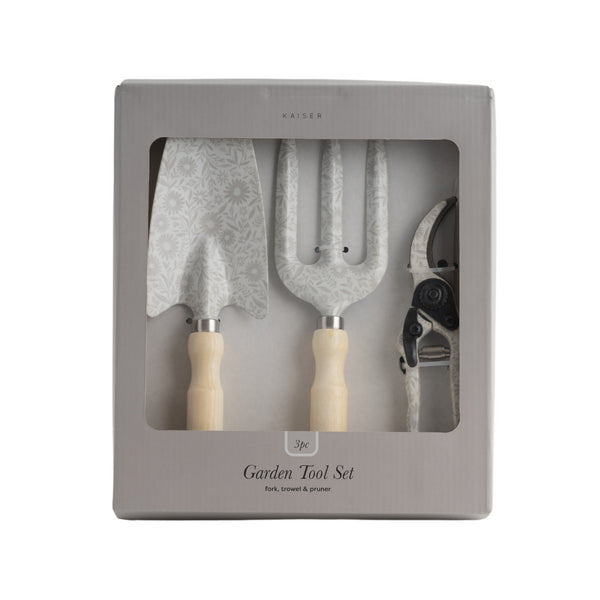kaisercraft Garden Tools 3Pc Set - Vintage Posy