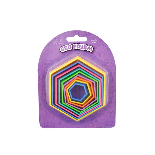kaisercraft Geo Prism - Yellow Hexagon