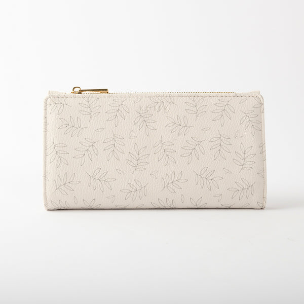 kaisercraft Golden Faux Leather Purse - LEAF