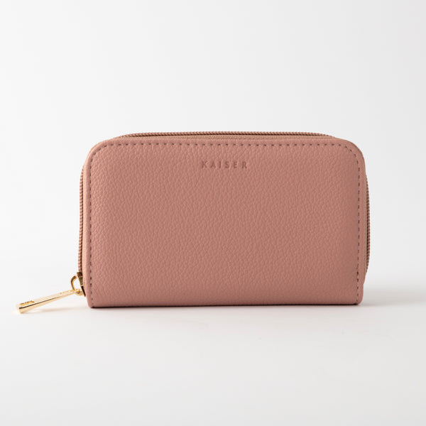 kaisercraft Golden Small Zip Purse - DUSTY ROSE