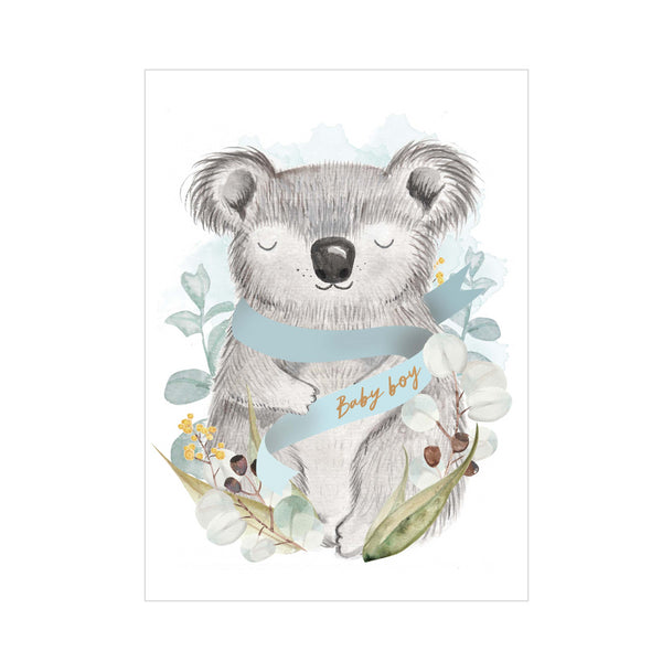 kaisercraft Greeting Card BABY - BABY KOALA