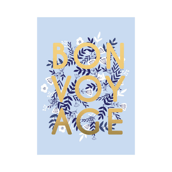 kaisercraft Greeting Card CELEBRATE - BON VOYAGE