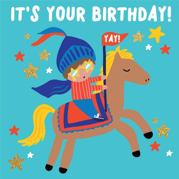 kaisercraft Greeting Card Enchanted - Knight