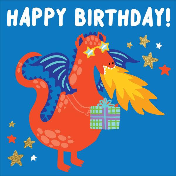 kaisercraft Greeting Card Enchanted - Red Dragon