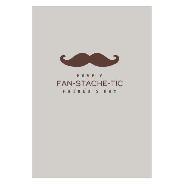 kaisercraft Greeting Card - FOR HIM - Fun-Stache-Tic