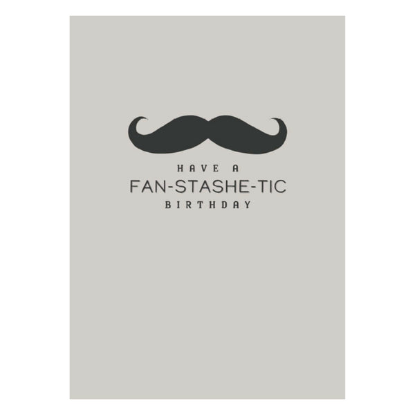 kaisercraft Greeting Card - FOR HIM - Moustache