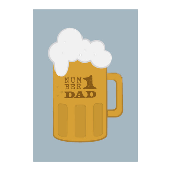 kaisercraft Greeting Card - FOR HIM - Number 1 Dad