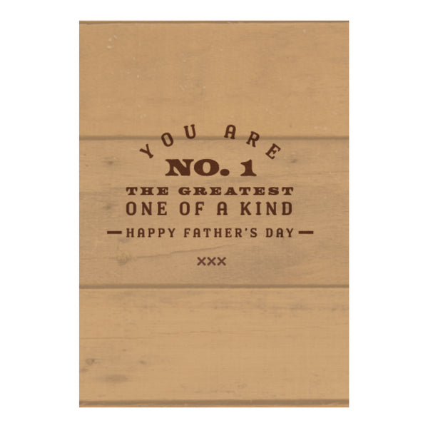 kaisercraft Greeting Card - FOR HIM - One Of A Kind