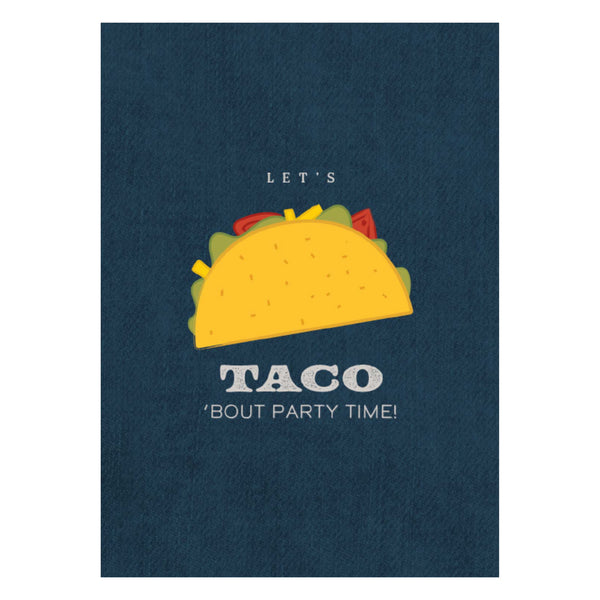 kaisercraft Greeting Card - FOR HIM - Taco Time