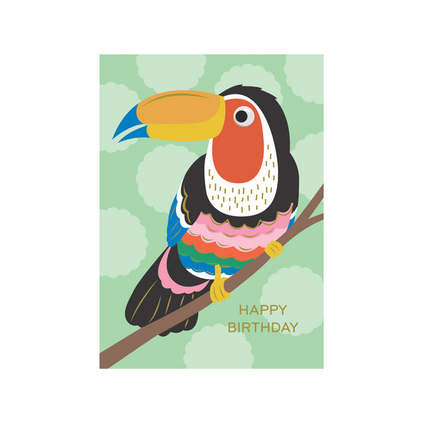 kaisercraft Greeting Card Googly Friends - Toucan