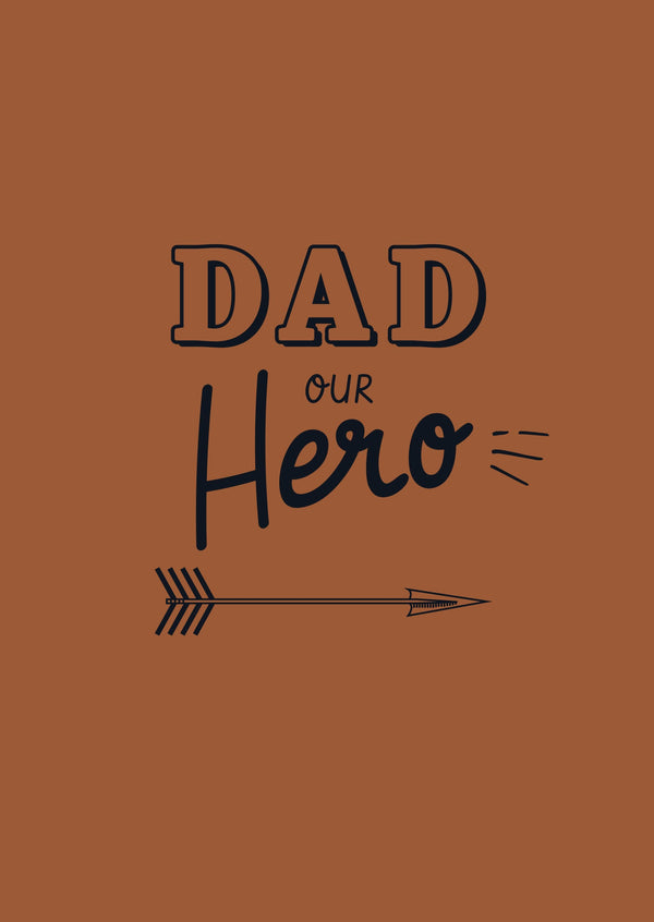 kaisercraft Greeting Card LEGEND - DAD HERO