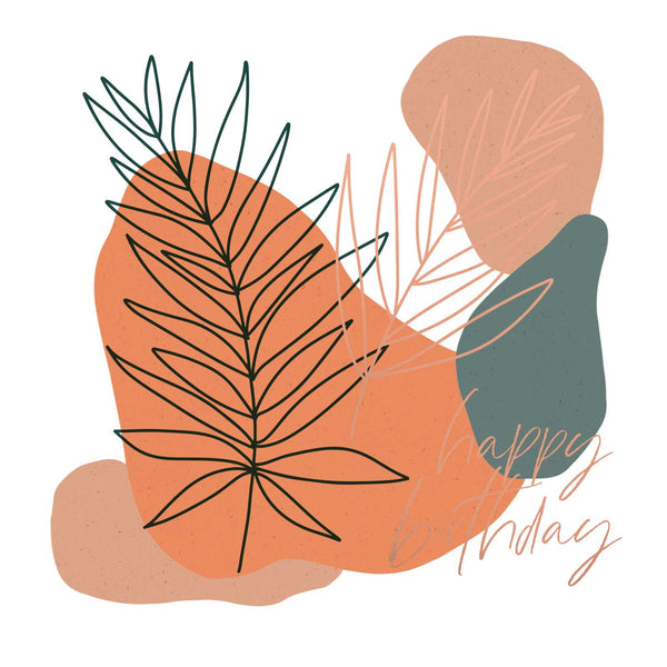 kaisercraft Greeting Card Rust - Birthday