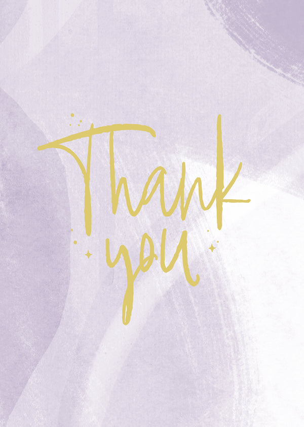 kaisercraft Greeting Card Sorbet - Thank You