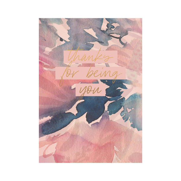 kaisercraft Greeting Card THANK YOU - BEING YOU