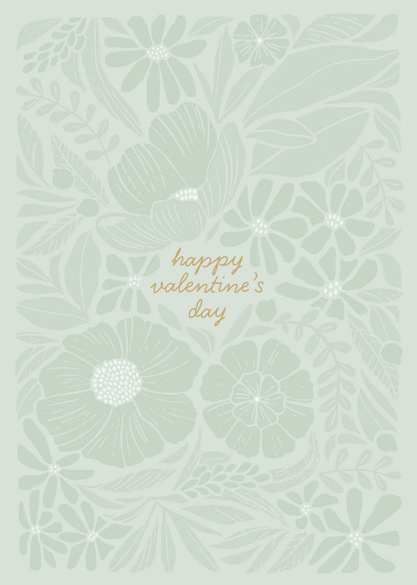 kaisercraft Greeting Card Valentine- Blooming