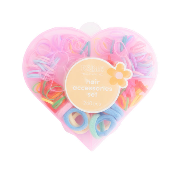 kaisercraft Hair Accessories Set - 240Pk Heart