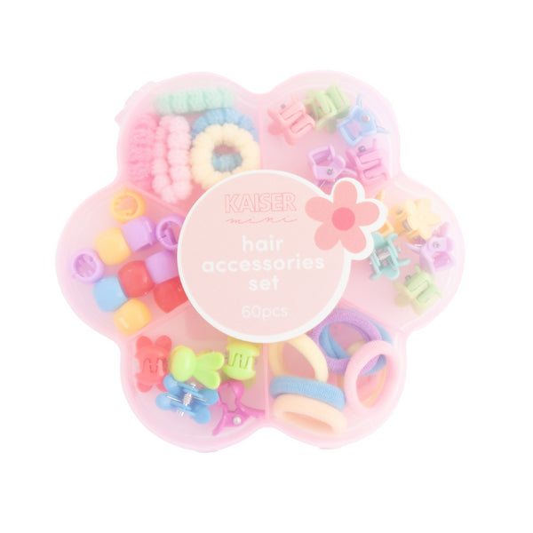 kaisercraft Hair Accessories Set - 60Pk Flower