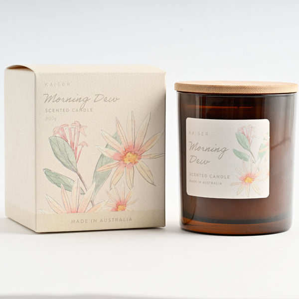 kaisercraft Homegrown Candle 300gms - MORNING DEW