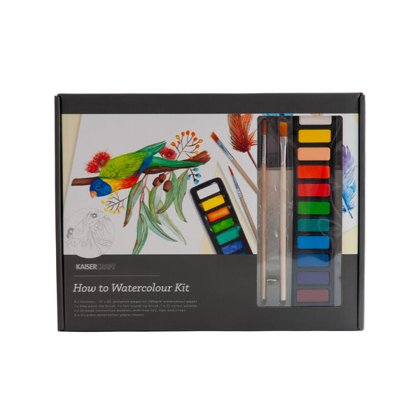 kaisercraft How to Watercolour Kit