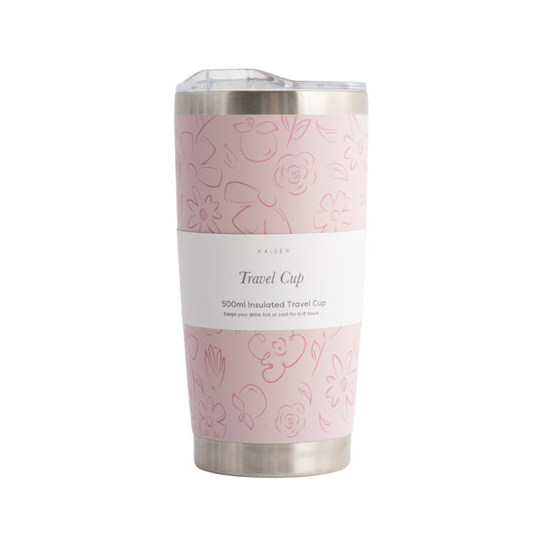 kaisercraft Insulated Coffee Cup - Posy Outline