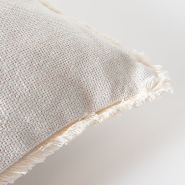 Kaisercraft K&Co Cushion - NATURAL TASSEL EDGE